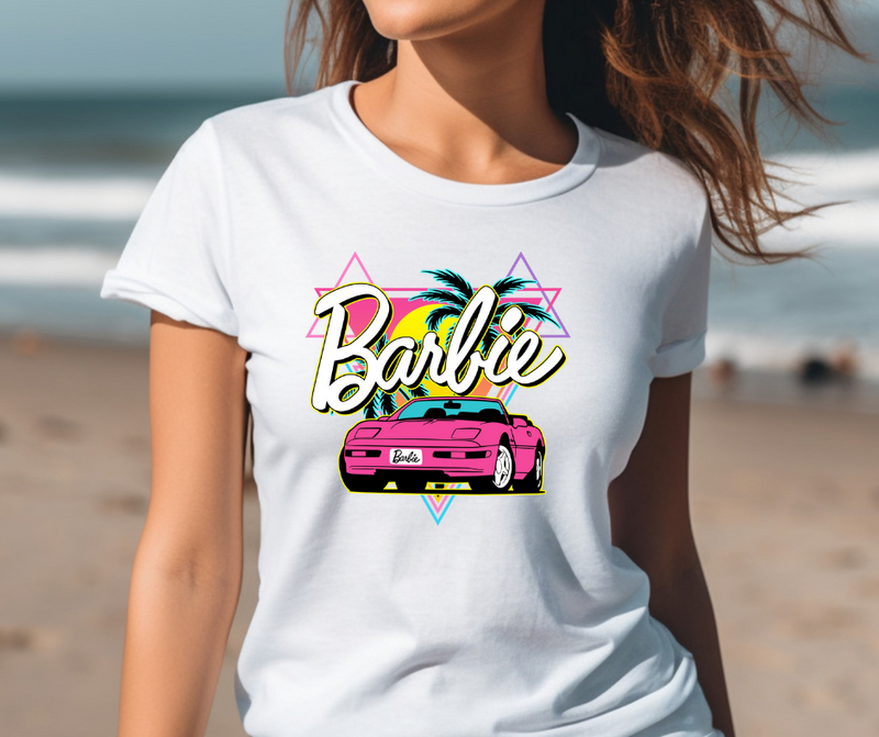 Barbie car Graphic T (S - 3XL)