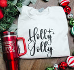 Holly Jolly Graphic Sweatshirt and Tee (S-3X)