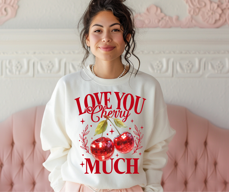 I Love you Cherry Much Graphic Tee (S-3x)