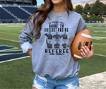 Football Game Referee Graphic Tee (s-3x)