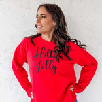 Holly Jolly Graphic Sweatshirt and Tee (S-3X)