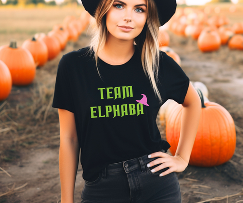 Team Elphaba Team Glinda Wicked inspired Graphic Tee