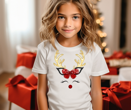 Cute Reindeer Graphic T (S - 3XL)