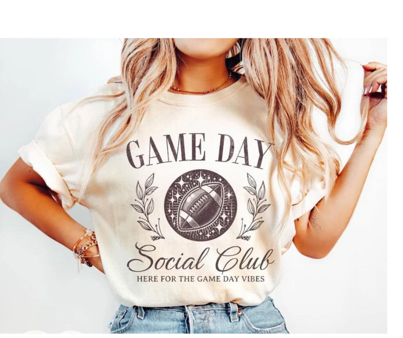 Game Day Social Club Graphic Tee (S-3x)