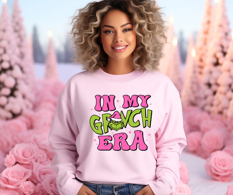 Grinch Era sweatshirt (S-3x)