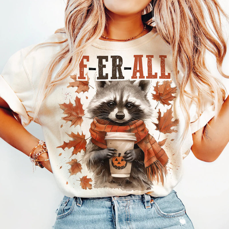 Feral Girl Fall Graphic Tee (s-3x)