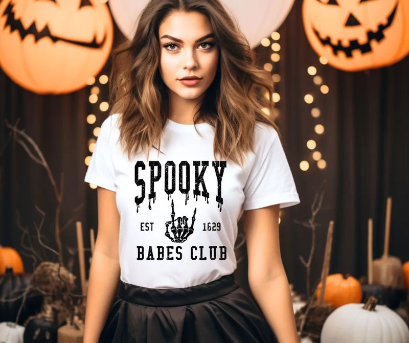 Spooky Babes club Graphic T (S - 3XL)