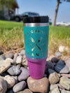 Under the sea 30oz sparkle tumbler