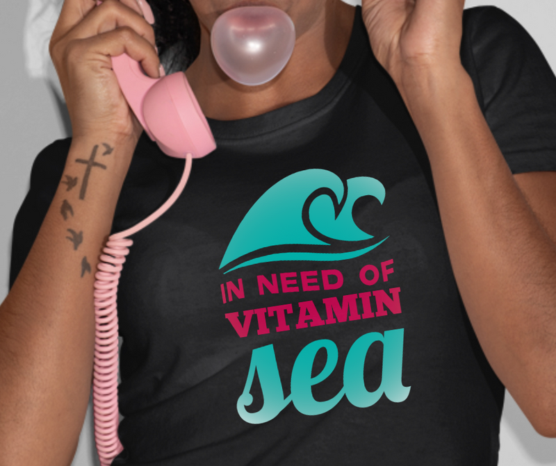 In Need of Vit Sea Graphic T (S - 3XL)