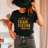Train Station Graphic T (S - 3XL)